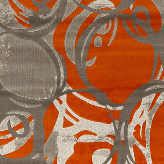 Surya Jax JAX-5000 Burnt Orange Area Rug Sample Swatch