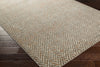Surya Jax JAX-5014 Light Gray Machine Woven Area Rug Corner Shot