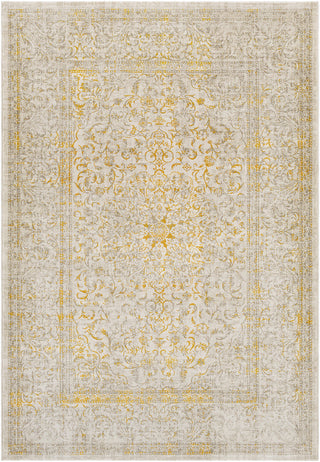 Surya Jax JAX-5040 Yellow/Brown Area Rug 5'2'' X 7'6''