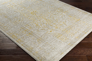 Surya Jax JAX-5040 Yellow/Brown Area Rug Closeup