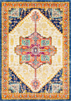 Surya Jax JAX-5064 Navy Burnt Orange Mustard Light Gray Emerald Garnet Dark Purple Area Rug Mirror main image