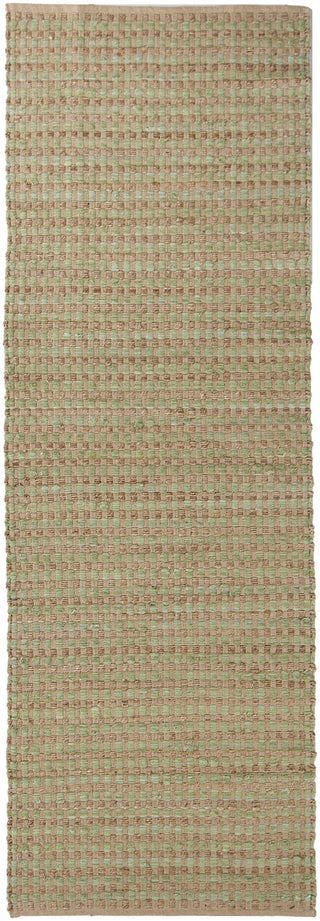 Chandra Jazz JAZ-17004 Tan/Green Area Rug Runner