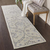 Jazmine JAZ03 Ivory/Blue Area Rug by Nourison