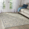 Jazmine JAZ03 Ivory/Blue Area Rug by Nourison