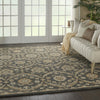 Jazmine JAZ03 Navy Area Rug by Nourison