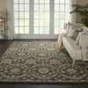 Jazmine JAZ03 Navy Area Rug by Nourison