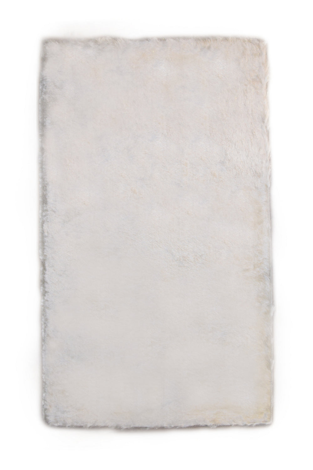 Jazzyfloors Hazael Solid Ivory Area Rug