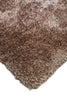 JazzyFloors Lili Solid Beige Area Rug Closeup Shot