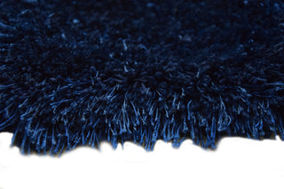 JazzyFloors Lili Solid Cobalt Area Rug 