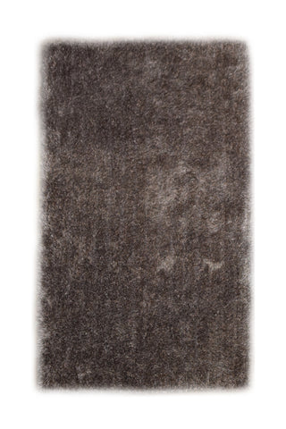 JazzyFloors Lili Solid Grey/Beige Area Rug main image