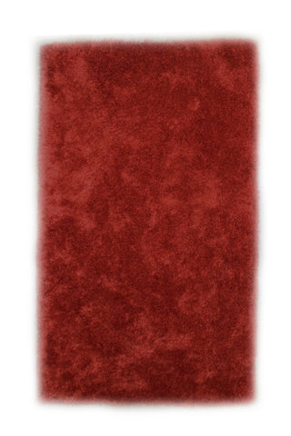 JazzyFloors Mason Solid Red Area Rug main image