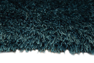 JazzyFloors Mason Solid Teal Area Rug 