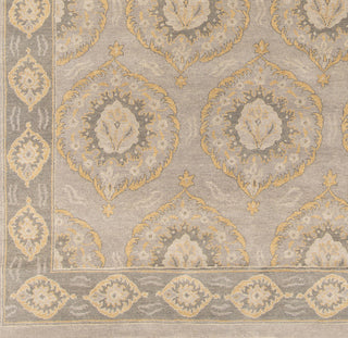 Surya Jade JDE-3002 Gray Hand Knotted Area Rug Sample Swatch