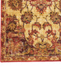 Nourison Jewel JEL01 Cream/Red Area Rug