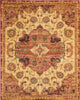 Nourison Jewel JEL01 Cream/Red Area Rug