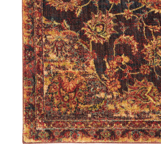 Nourison Jewel JEL01 Ember Red Area Rug