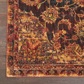 Nourison Jewel JEL01 Ember Red Area Rug