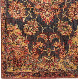 Nourison Jewel JEL01 Ember Red Area Rug