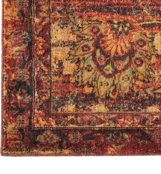 Nourison Jewel JEL01 Ember Red Area Rug