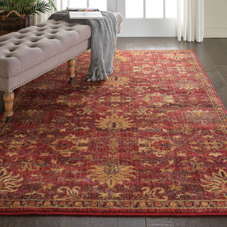 Nourison Jewel JEL02 Brick Area Rug