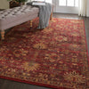 Nourison Jewel JEL02 Brick Area Rug