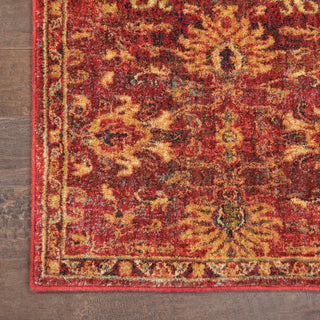 Nourison Jewel JEL02 Brick Area Rug