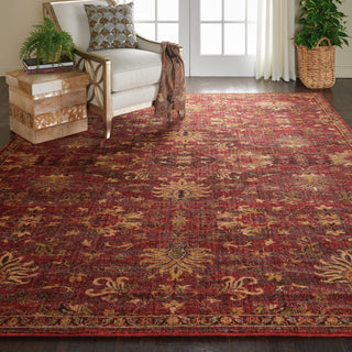 Nourison Jewel JEL02 Brick Area Rug