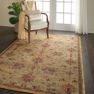 Nourison Jewel JEL02 Cream/Red Area Rug