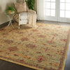 Nourison Jewel JEL02 Cream/Red Area Rug
