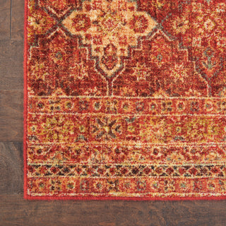 Nourison Jewel JEL03 Brick Area Rug