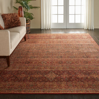 Nourison Jewel JEL03 Brick Area Rug