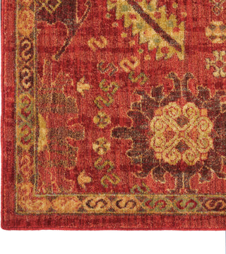 Nourison Jewel JEL04 Red Area Rug