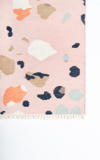 Momeni Jem JEM-2 Pink Area Rug by Novogratz Corner Image