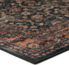 Dalyn Jericho JC1 Charcoal Area Rug Corner Image
