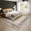 Dalyn Jericho JC10 Taupe Area Rug Room Image Feature