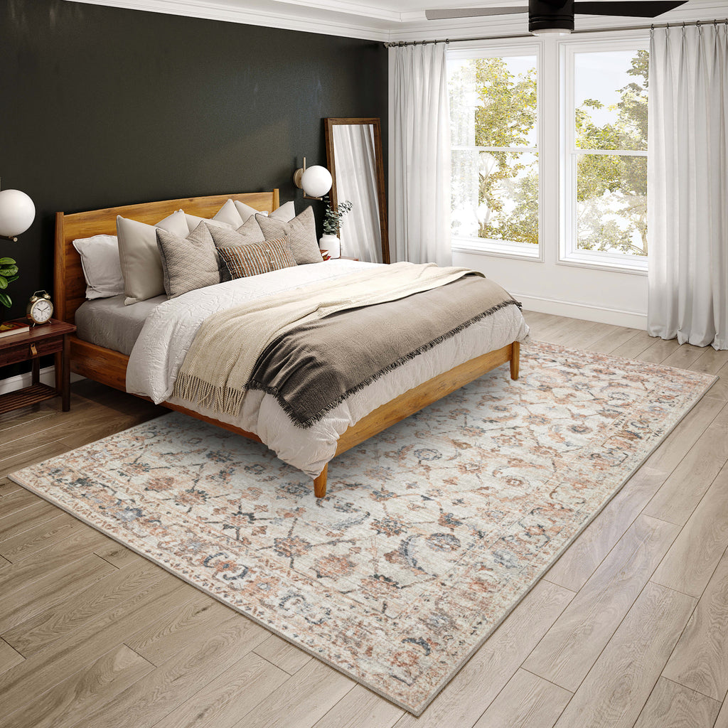 Dalyn Jericho JC4 Linen Area Rug Room Image Feature