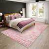 Dalyn Jericho JC5 Rose Area Rug Room Image Feature