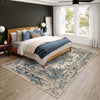 Dalyn Jericho JC6 Linen Area Rug Room Image Feature