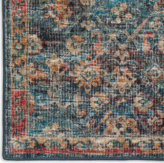 Dalyn Jericho JC8 Navy Area Rug Closeup Image