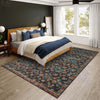 Dalyn Jericho JC8 Navy Area Rug Room Image Feature