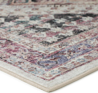 Dalyn Jericho JC9 Pearl Area Rug Corner Image