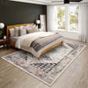 Dalyn Jericho JC9 Pearl Area Rug Room Image Feature