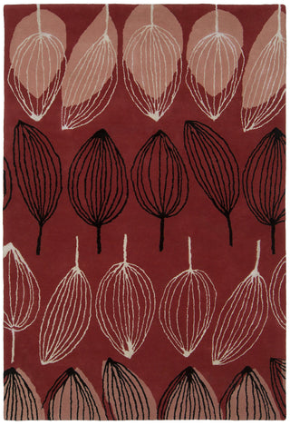 Chandra Jessica Swift JES-28904 Red/Pink/White/Black Area Rug main image