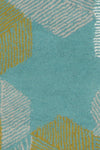 Chandra Jessica Swift JES-28906 Teal/White/Black/Pink/Gold Area Rug Close Up