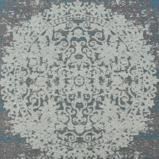 LR Resources Jewel 81031 Gray/Turquoise Area Rug Alternate Image