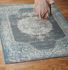 LR Resources Jewel 81031 Gray/Turquoise Area Rug Alternate Image Feature