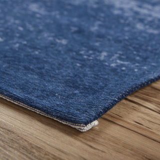 LR Resources Jewel 81032 Blue Area Rug Alternate Image