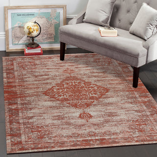 LR Resources Jewel 81035 Rust Area Rug Alternate Image Feature