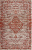 LR Resources Jewel 81035 Rust Area Rug 