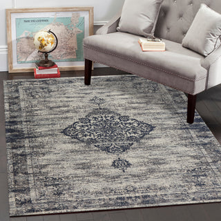 LR Resources Jewel 81037 Navy Area Rug Alternate Image